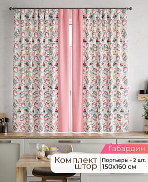 Комплект штор «Елисей - 186 - 160 см» | фото