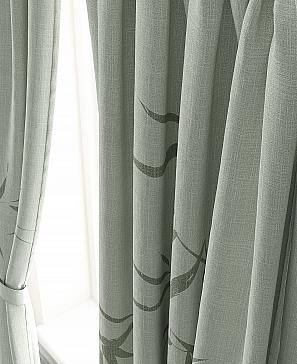 Комплект штор «Бамбик (зеленый)»