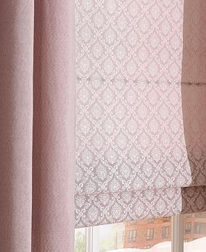 Комплект штор «Рамбус» бледно-фиолетово-серого цвета