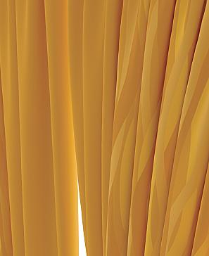 Комплект штор «Миссилис» оранжевого цвета