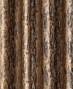 Комплект штор «Дафур» коричневого цвета