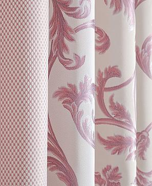 Комплект штор «Кейри» розово-сиреневого цвета