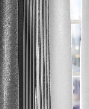 Комплект штор «Ланджит» черного цвета