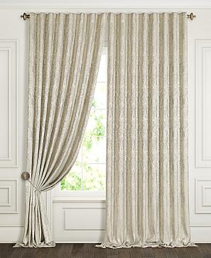 Комплект штор «Стилопс» бежевого цвета