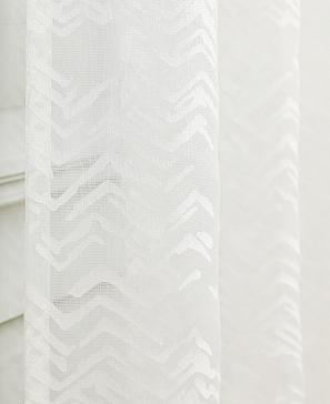 Комплект штор «Ризаль» белого цвета