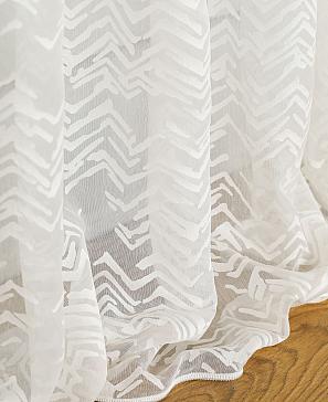 Комплект штор «Ризаль» белого цвета