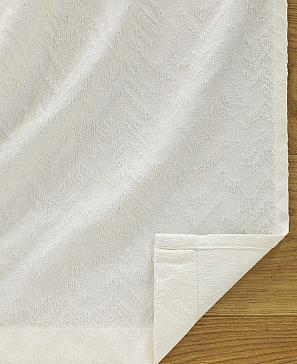 Комплект штор «Ризаль» белого цвета