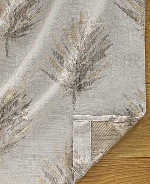 Комплект штор «Лесео» коричневого цвета