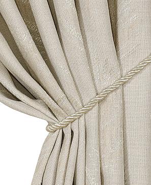 Комплект штор «Лесео» бежевого цвета