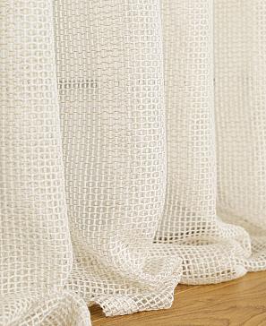 Комплект штор «Лесео» бежевого цвета