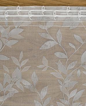 Тюль «Сандри» серого цвета