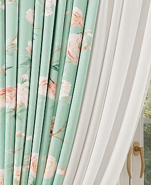 Комплект штор «Лолан (мятный)» | фото 3