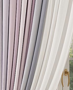Комплект штор «Лавиаль» дымчато-сиреневого цвета