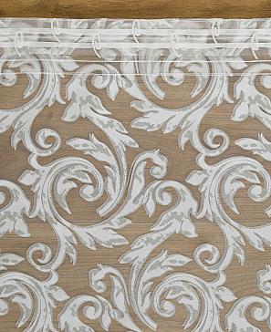 Тюль «Женг» зеленого цвета