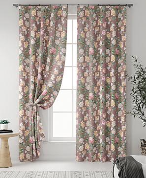 Комплект штор «Виорис (ягодный)» | фото 3