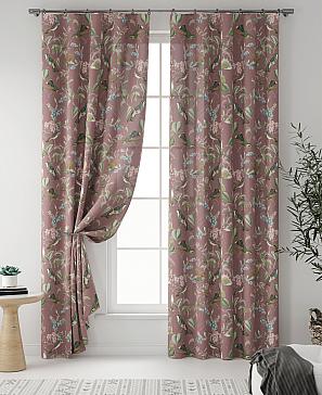 Комплект штор «Клайси (ягодный)» | фото 3