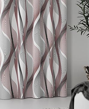 Комплект штор «Ликон» ягодного цвета