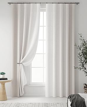 Комплект штор «Лайрис (серый)»