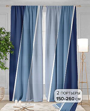 Комплект штор «Джорин (васильковый)»