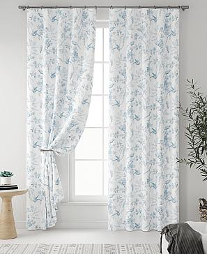 Комплект штор «Фейрио (бело-голубой)» | фото 3