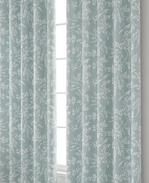 Комплект штор «Фейрио (мятно-белый)»