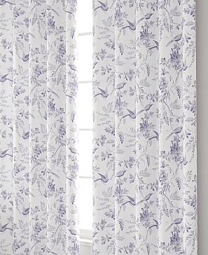 Комплект штор «Фейрио (бело-фиолетовый)»