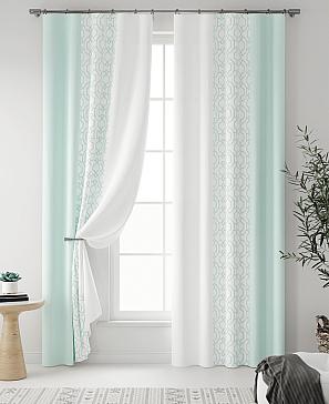 Комплект штор «Вейли (мятный)» | фото 3