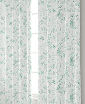 Комплект штор «Фейрио» мятного цвета