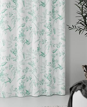 Комплект штор «Фейрио» мятного цвета