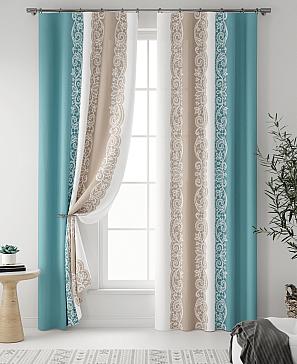 Комплект штор «Райнис (бежевый)» | фото 3