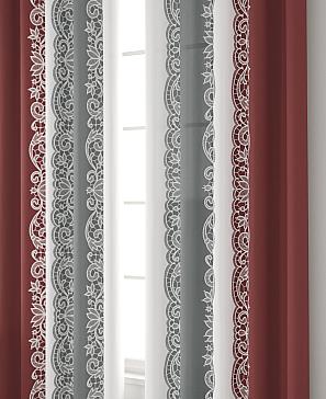 Комплект штор «Райнис (темно-серый)»