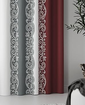 Комплект штор «Райнис (темно-серый)»