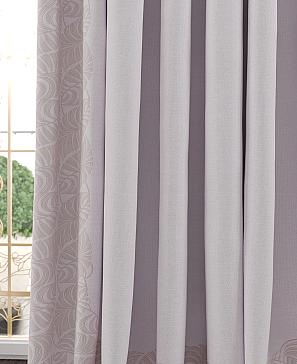 Комплект штор «Нифрос» пудрового цвета