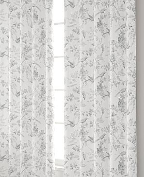 Комплект штор «Фейрио» светло-серого цвета