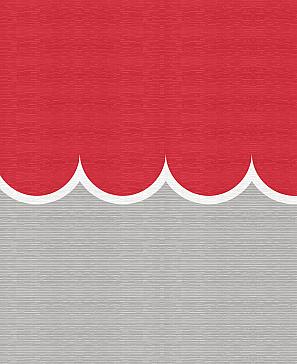 Комплект штор «Киоларс» красного цвета