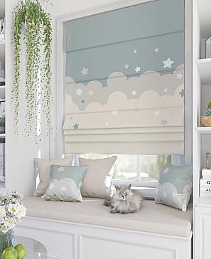 Комплект штор «Скиалис» болотного цвета