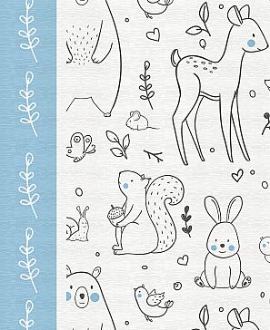 Комплект штор «Орикат (голубой)» | фото 3