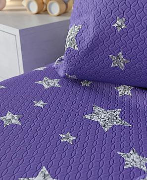 Комплект штор «Мотирис» фиолетового цвета