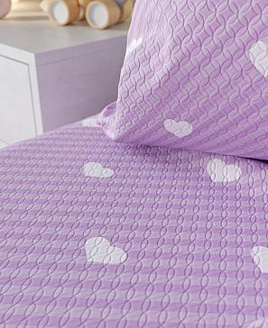 Комплект штор «Хартис» сиреневого цвета