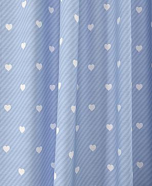 Комплект штор «Хартис» голубого цвета