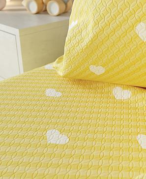 Комплект штор «Хартис» желтого цвета