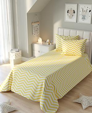 Комплект штор «Бриксон» желтого цвета