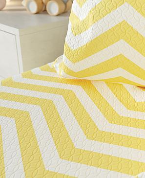 Комплект штор «Бриксон» желтого цвета