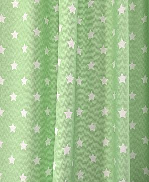 Комплект штор «Мортика» зеленого цвета