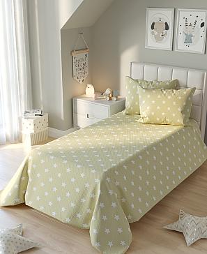 Комплект штор «Мортика (бежево-горчичный)»