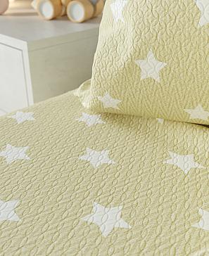 Комплект штор «Мортика (бежево-горчичный)»