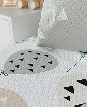 Комплект штор «Рубион» серого цвета