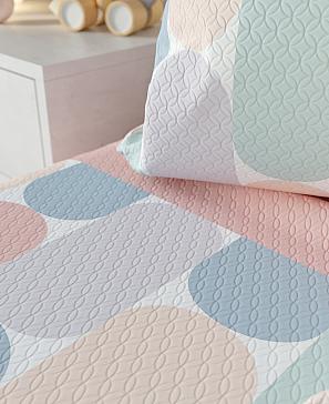 Комплект штор «Робион» розового цвета