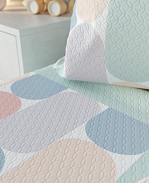 Комплект штор «Робион» бирюзового цвета