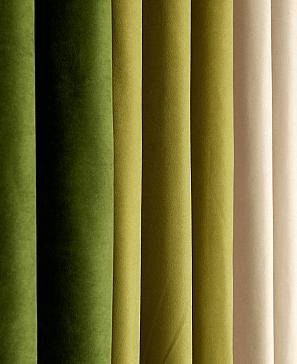 Комплект штор «Бриол» зеленого цвета